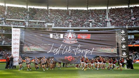 anzac day afl game start time